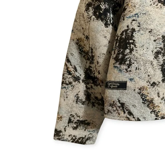 Zara Men’s Textured Jacquard Jacket - Picture 6 of 12